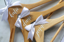personalised wedding coat hangers